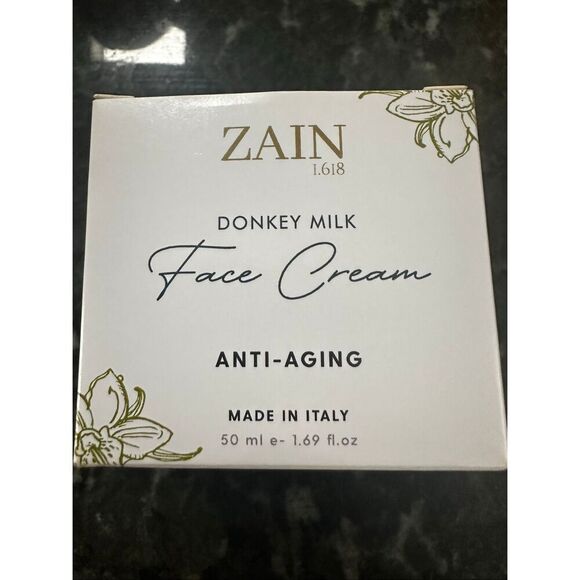 ZAIN1 Moisturizing Face Cream – Anti-Aging w/ Donkey Milk, Vitamins, and Protein - Picture 3 of 6